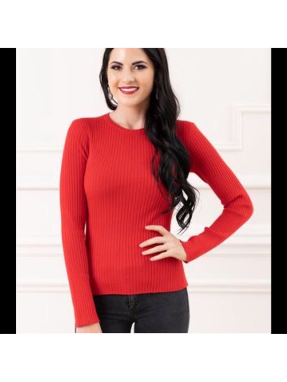 Rachel Parcell Essential Ribbed Top